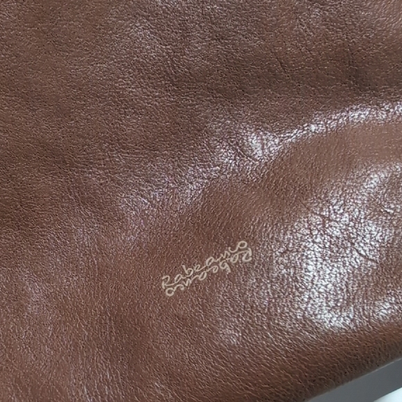 Chic Tan Genuine Leather Shoulder Bag - Picture 6 of 11